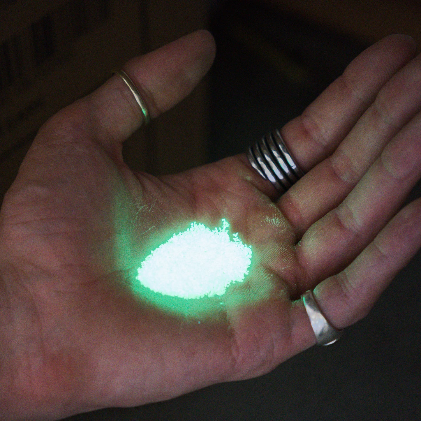 Freeze-dried Vegan Glow-worm Chunks
