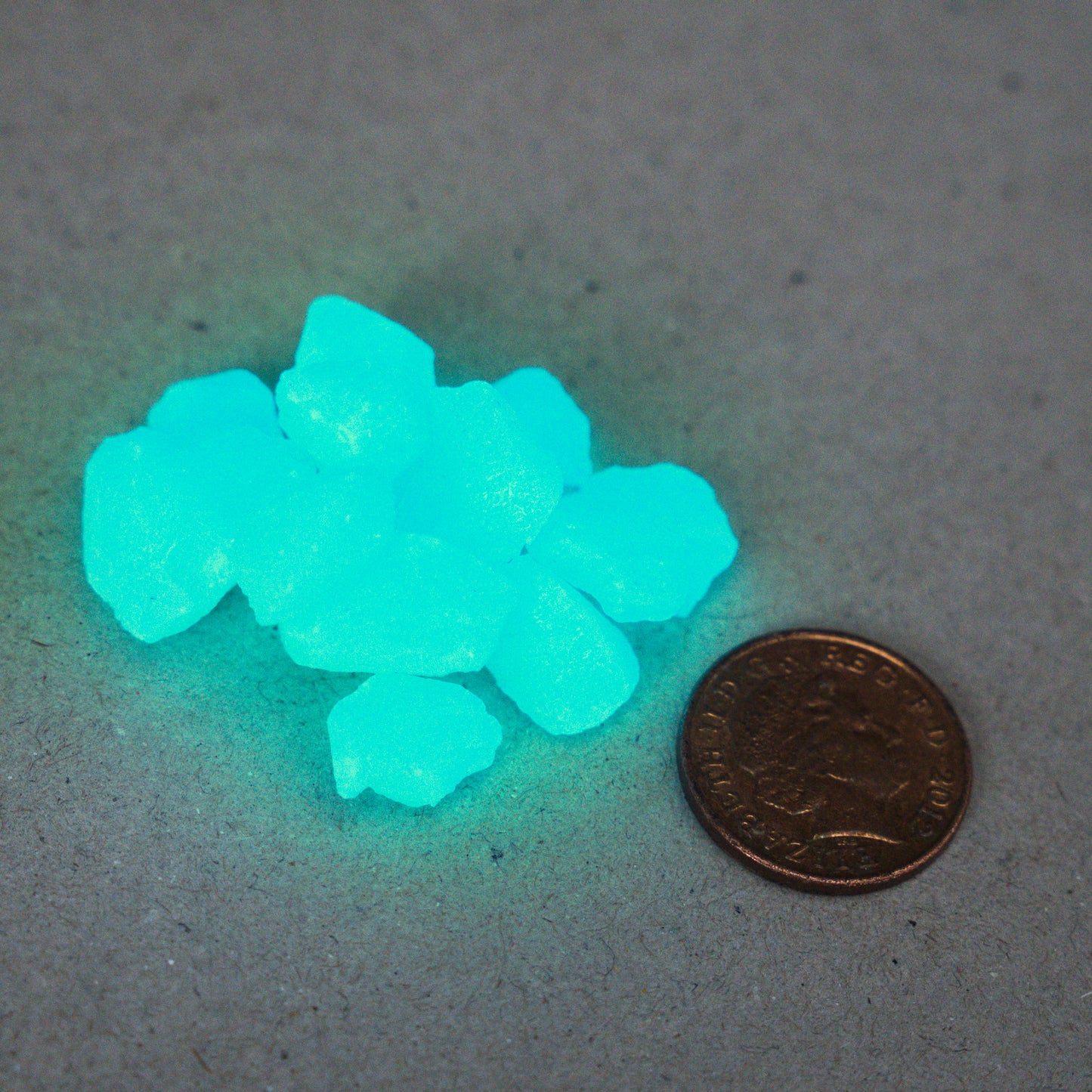 Uncut Vegan Lanternfish Gemstones