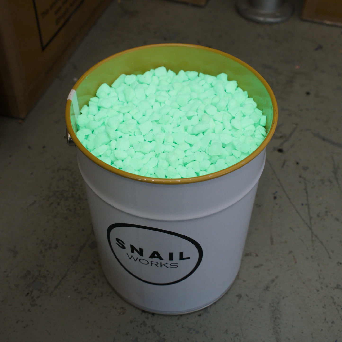 Uncut Vegan Glow-Worm Gemstones