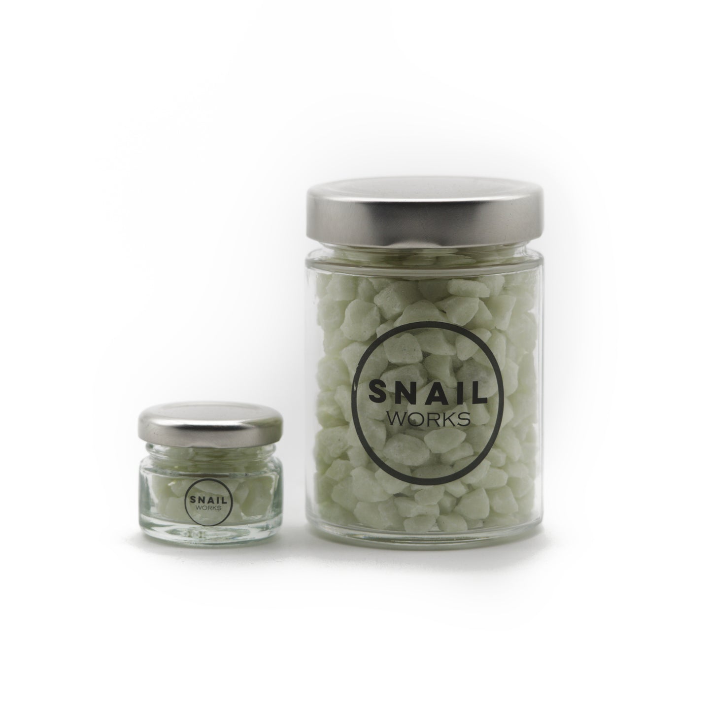 Uncut Vegan Glow-Worm Gemstones