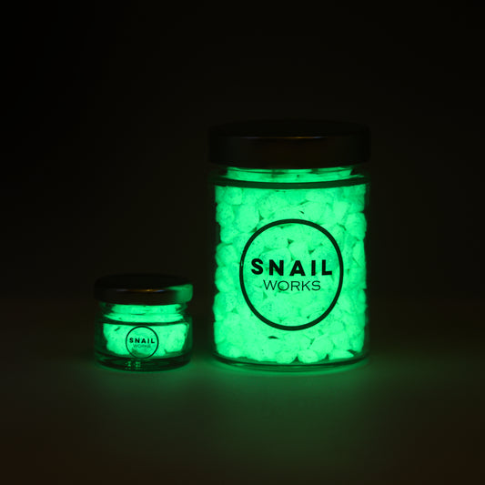Uncut Vegan Glow-Worm Gemstones